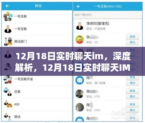 12月18日实时聊天IM深度解析与全面评测介绍
