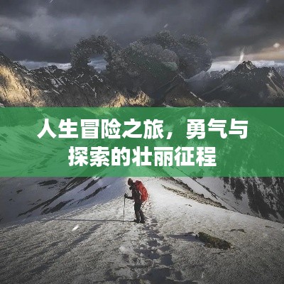 人生冒险之旅，勇气与探索的壮丽征程