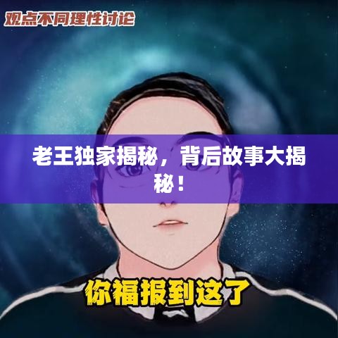 老王独家揭秘，背后故事大揭秘！